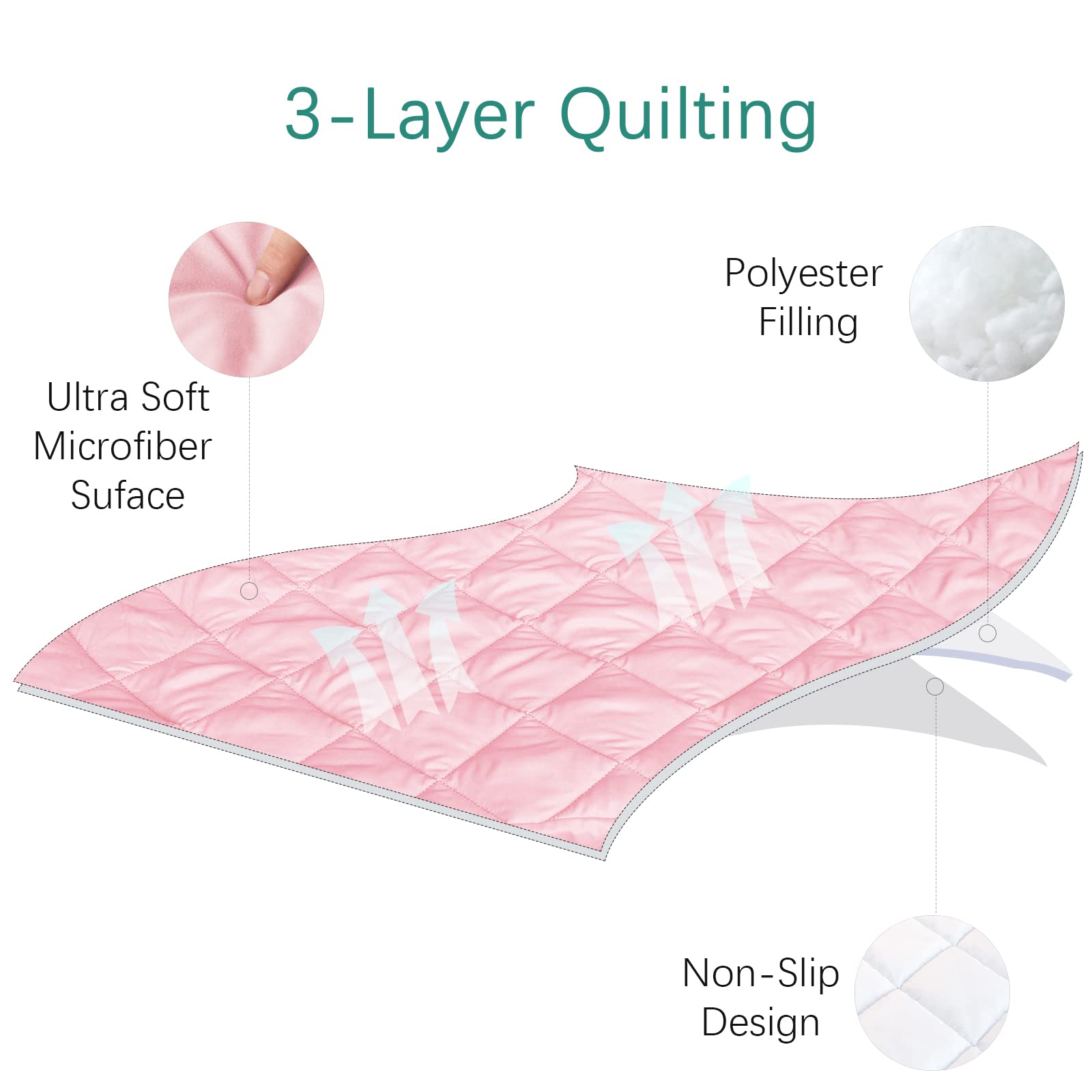 Biloban Regalo My Cot pink sheet rolled for travel highlights portability.