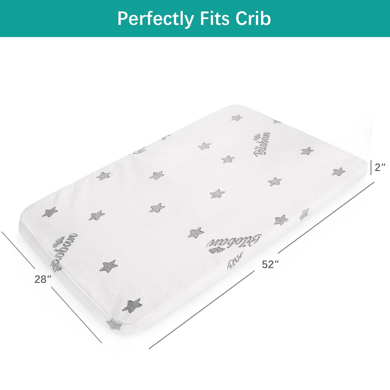 Biloban removable cover is waterproof and OEKO-TEX certified for gentle touch.
