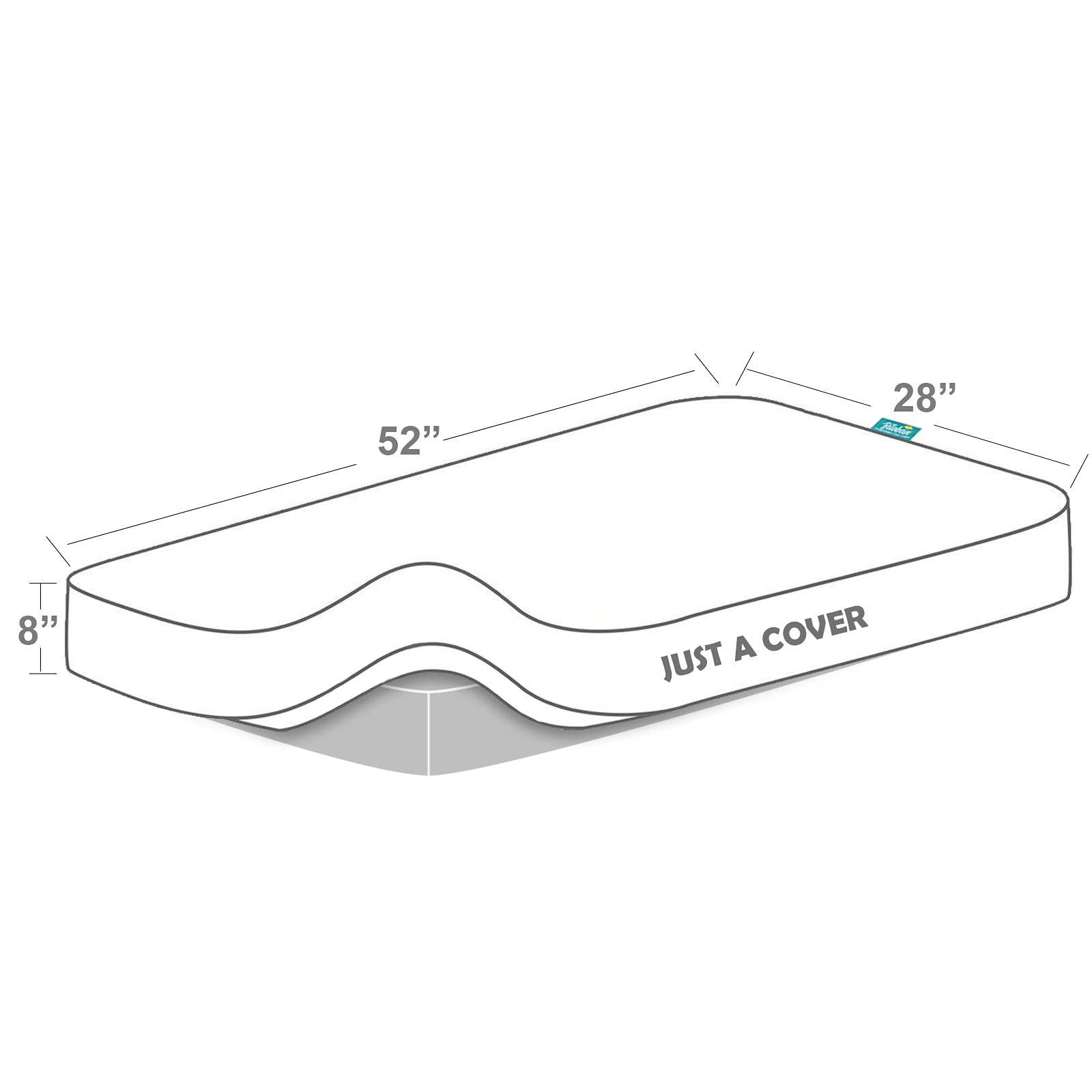 Biloban satin crib sheets packaged image conveys two-pack value for easy transition.