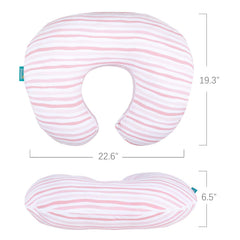 Biloban stretchy jersey cotton fabric ensures a snug, breathable fit on standard pillows.