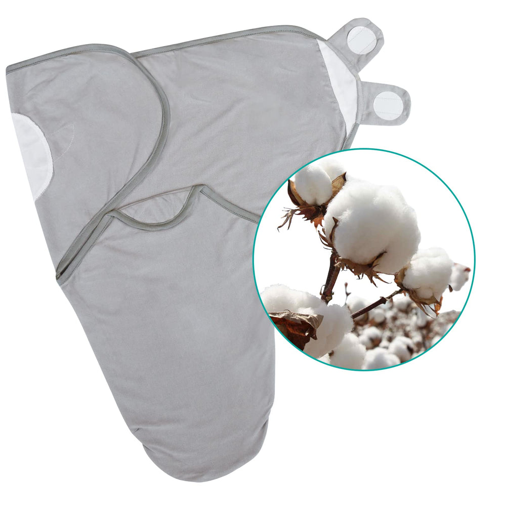 Biloban swaddle easy-care fabric machine washable for busy moms.
