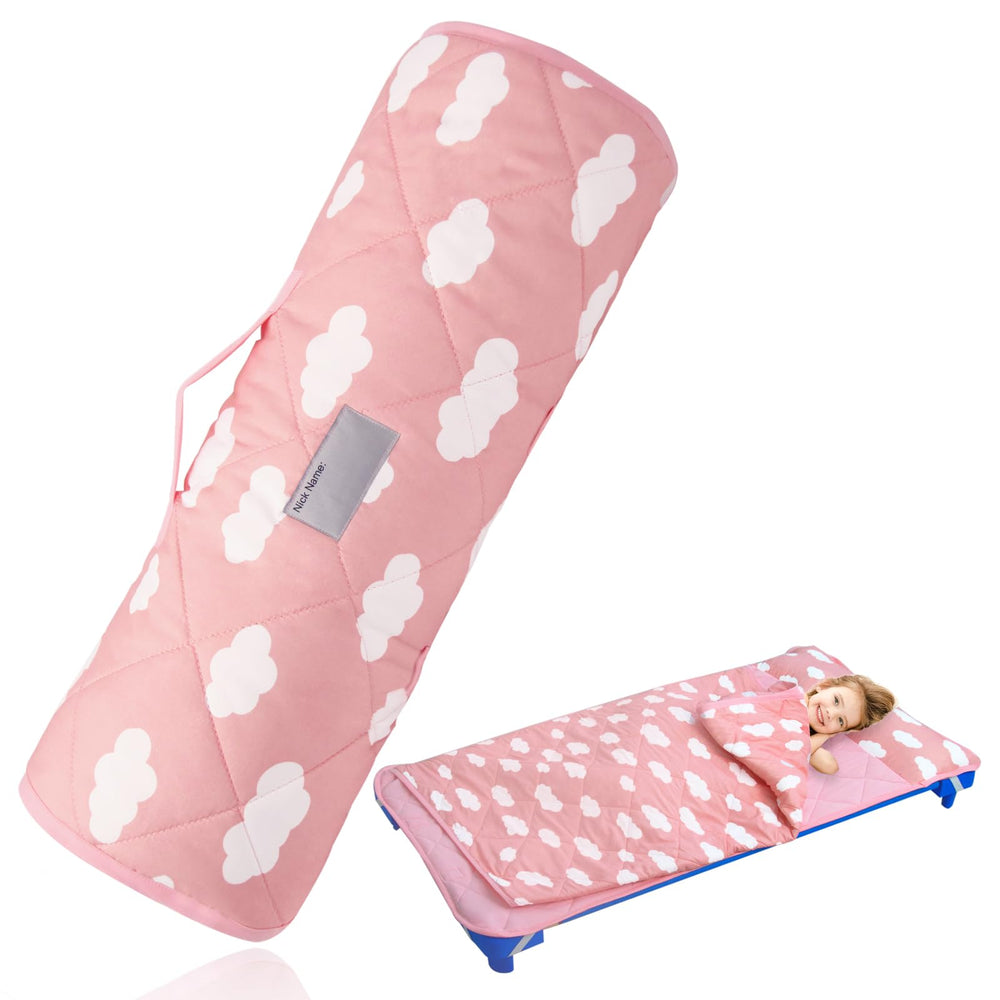 Biloban Toddler Nap Mat 52x23 layout shows generous sleeping area.