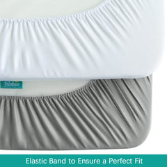 Biloban ultra-soft microfiber closeup emphasizes gentle touch for baby sleep and play.