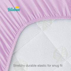 Biloban ultra-soft microfiber weave keeps baby comfortable during sleep and play.