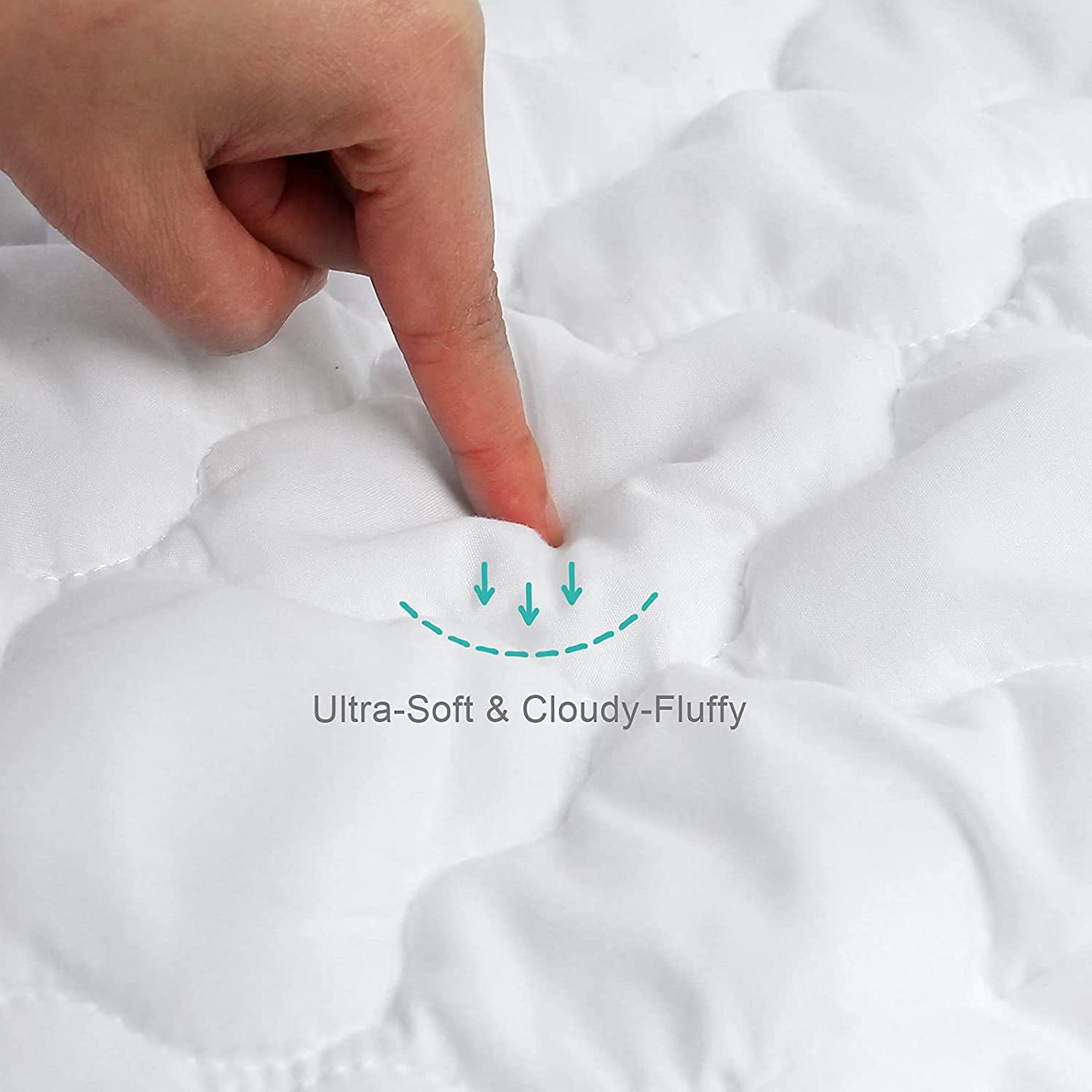 Biloban waterproof crib cover stays noiseless for peaceful naps and mess-free mornings.