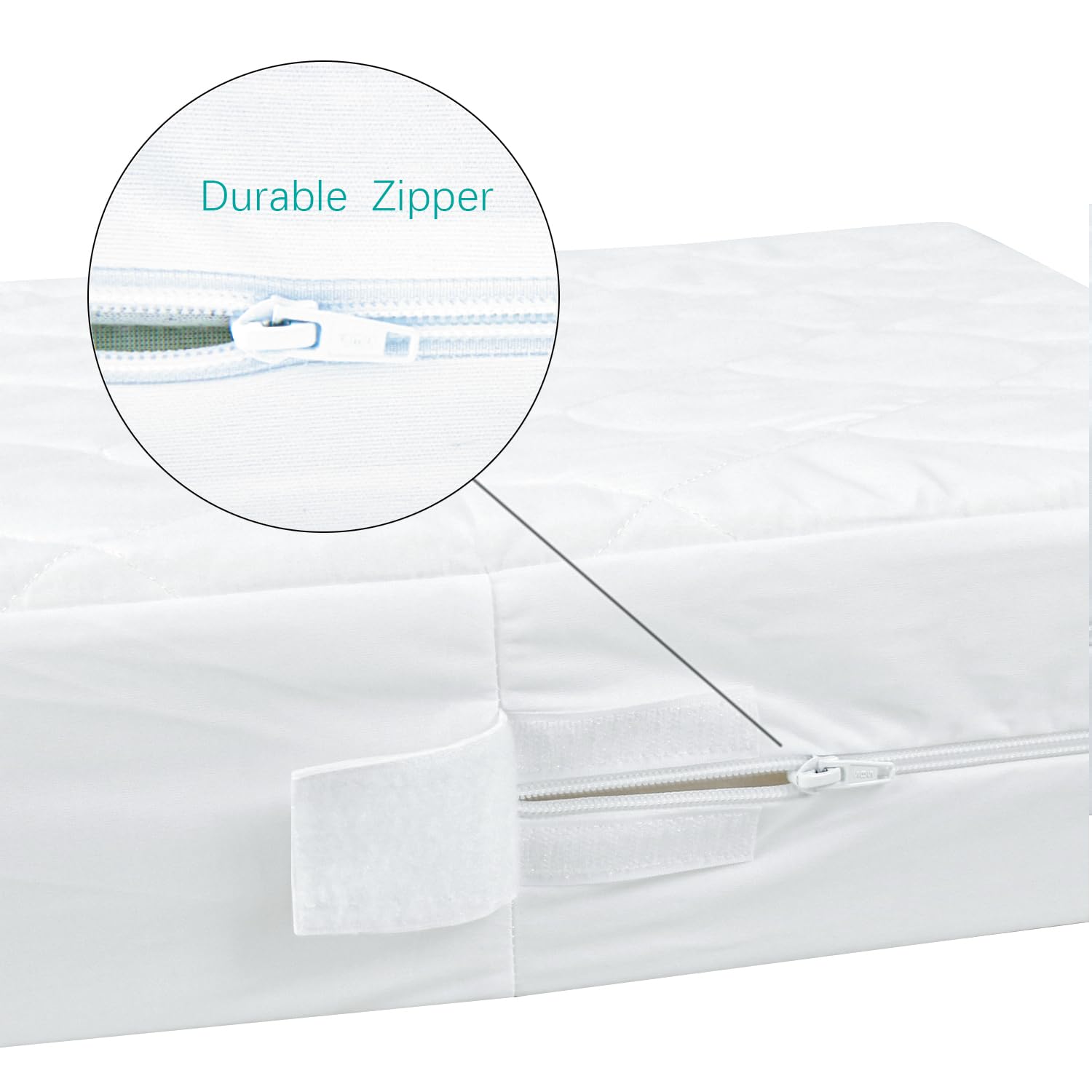 Biloban waterproof top surface and breathable bottom promote comfort and airflow