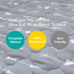 Biloban waterproof TPU layer protects against liquids without crinkly noise