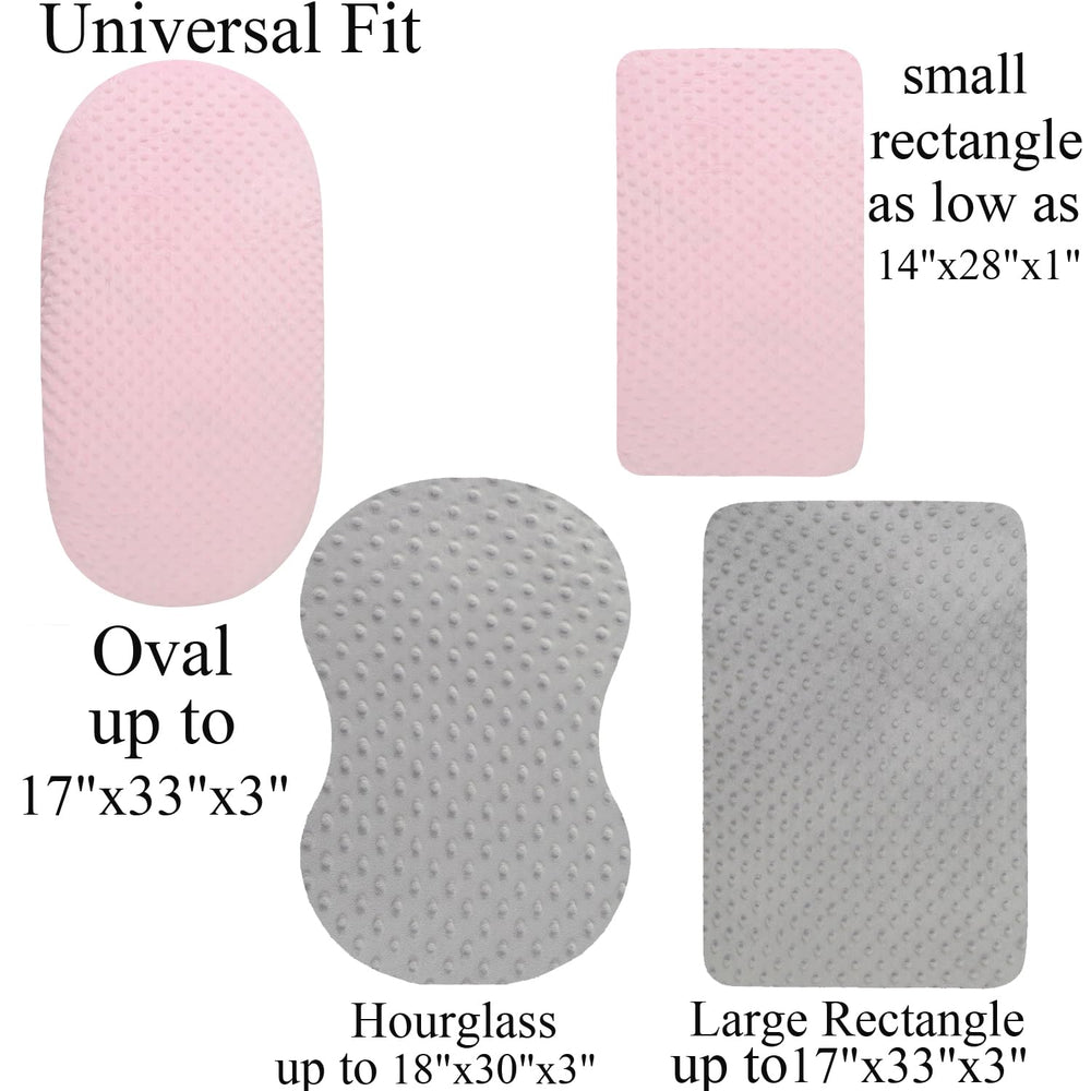 Bilokonda Dot Bassinet Sheet Set two-pack for easy replacements.