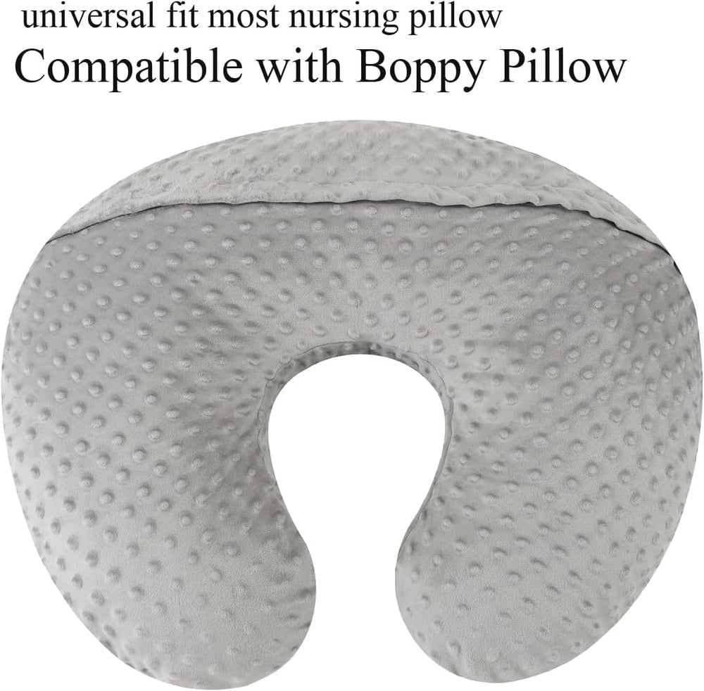 Bilokonda nursing pillow cover zipper closeup shows durable, high-quality zipper