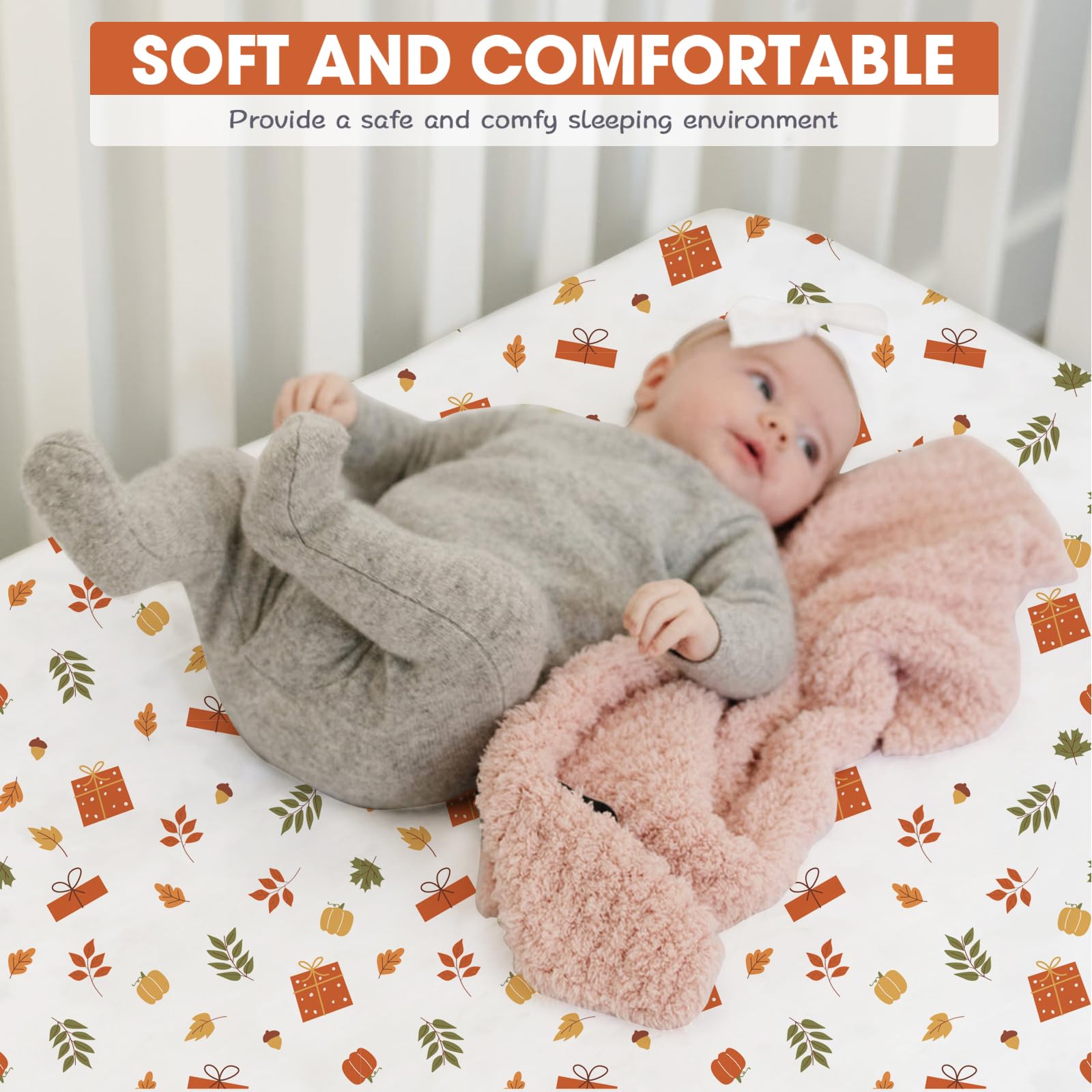 Bimocosy OEKO-TEX certified snug-fit crib sheets keep mattresses flat