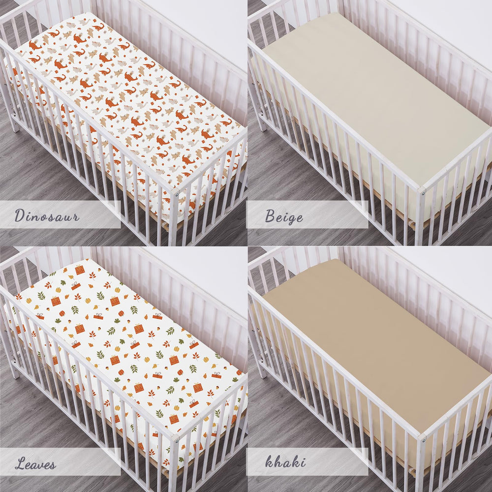 Bimocosy ultra-soft breathable microfiber crib sheets for daily comfort