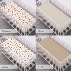 Bimocosy ultra-soft breathable microfiber crib sheets for daily comfort