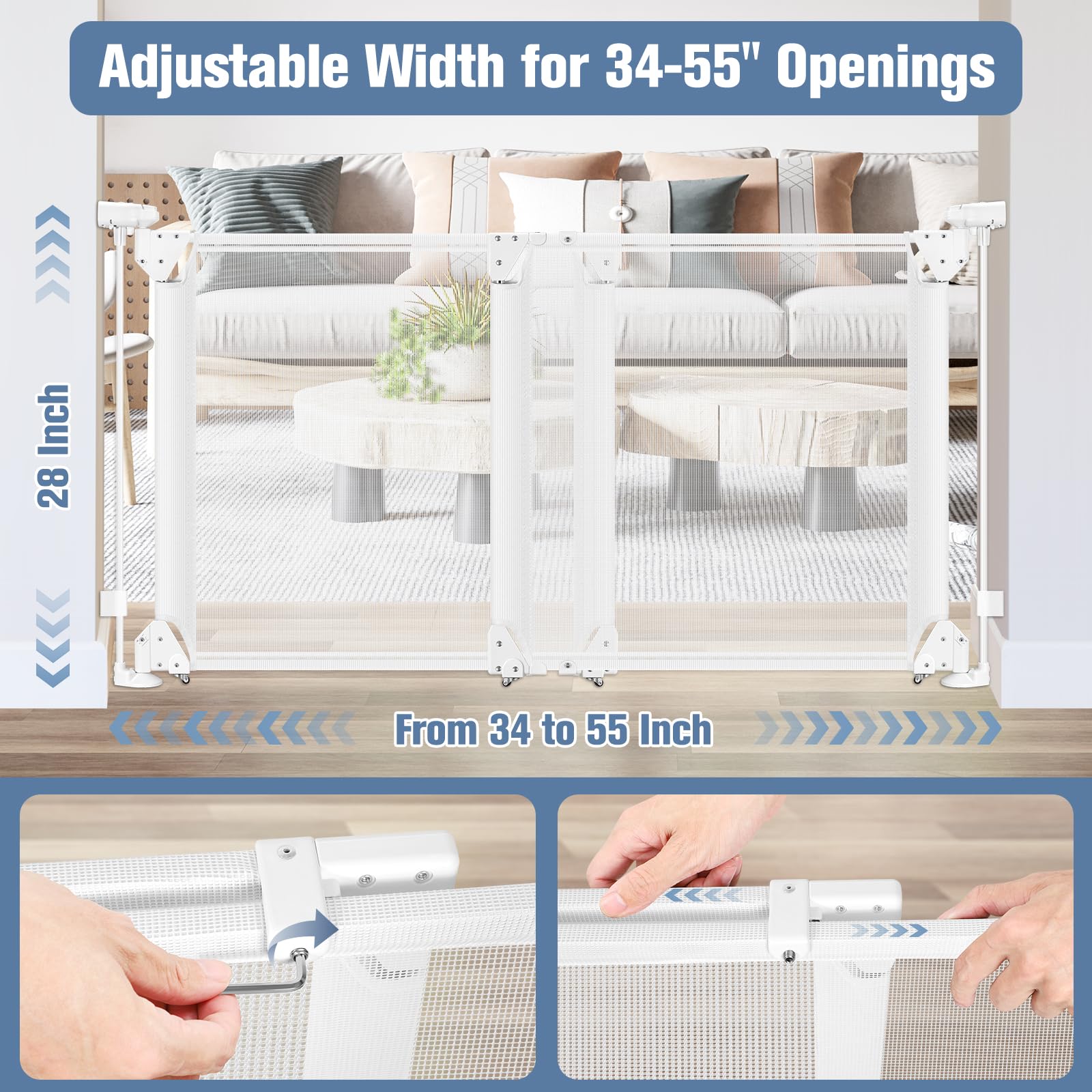Bingguz 180-Degree Door provides bidirectional access from either side for convenience.
