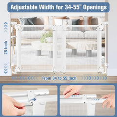 Bingguz 180-Degree Door provides bidirectional access from either side for convenience.
