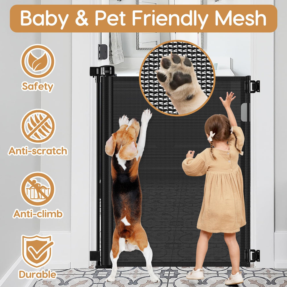 Bingguz gate supporting families with babies and pets for safer room separation.