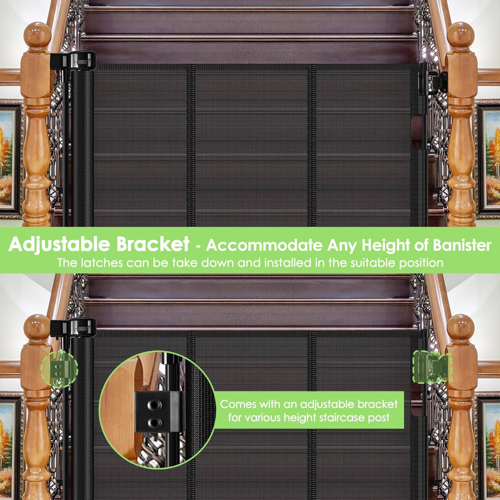 Bingguz bottom slider bracket adapts to posts