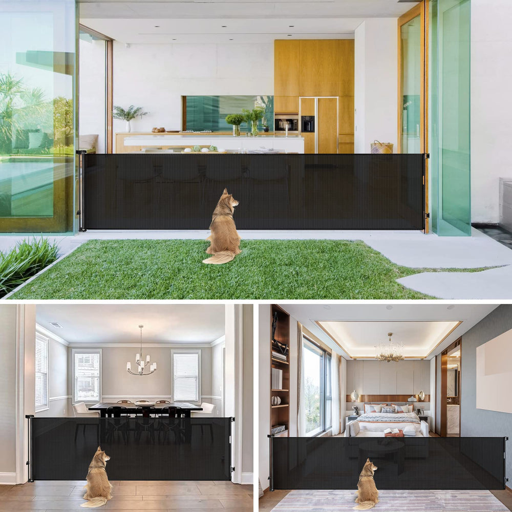 Bingguz gate divides wide open spaces for safety and flow.