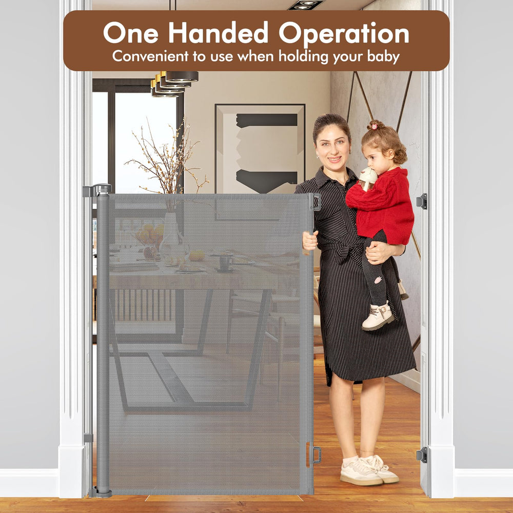 Bingguz indoor-outdoor use gate suitable for doorways and decks