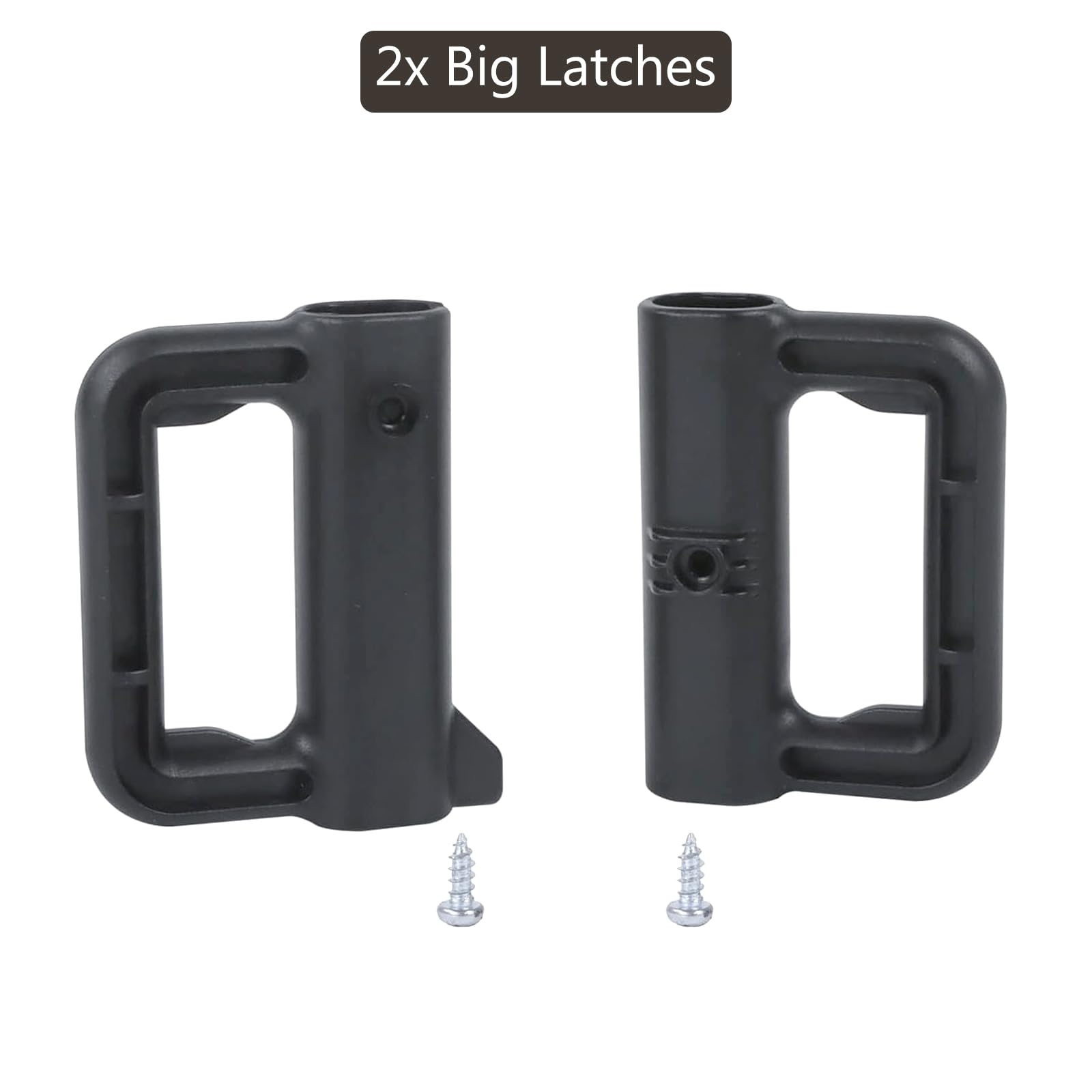 Bingguz reinforced retractable gate big latches deliver strong grip for quick access