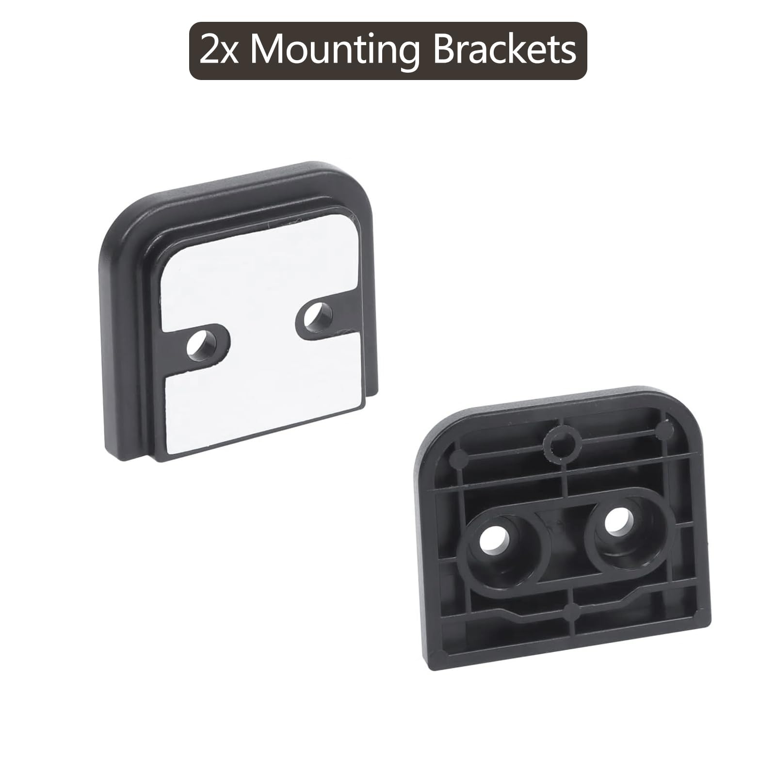 Bingguz reinforced retractable gate bottom mounting bracket ensures stable floor attachment