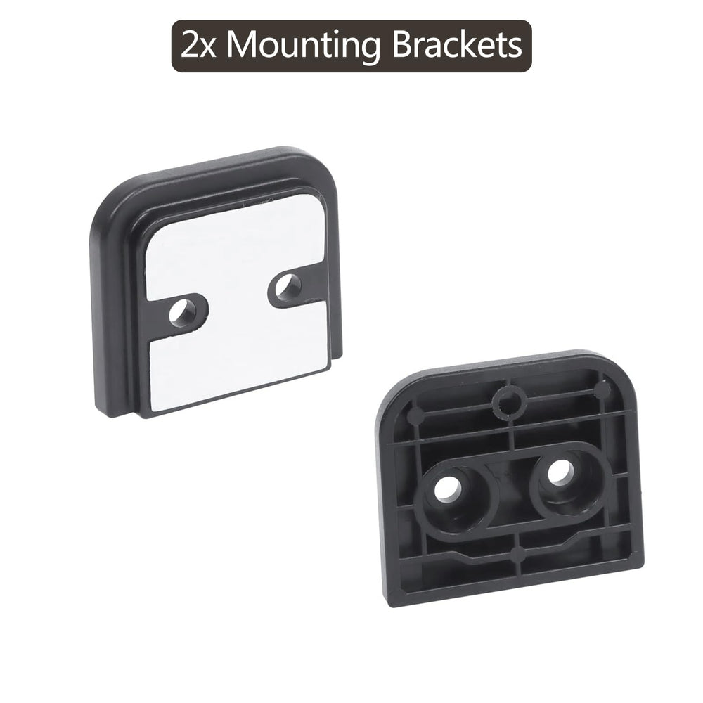 Bingguz reinforced retractable gate bottom mounting bracket ensures stable floor attachment