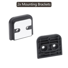 Bingguz reinforced retractable gate bottom mounting bracket ensures stable floor attachment