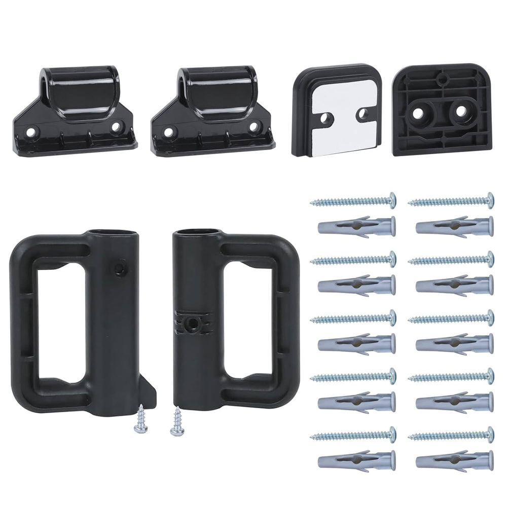 Bingguz reinforced retractable gate top mounting bracket for sturdy doorway installation
