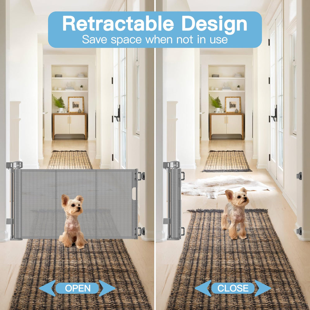 Bingguz Short Dog Gate one-handed operation for busy parents