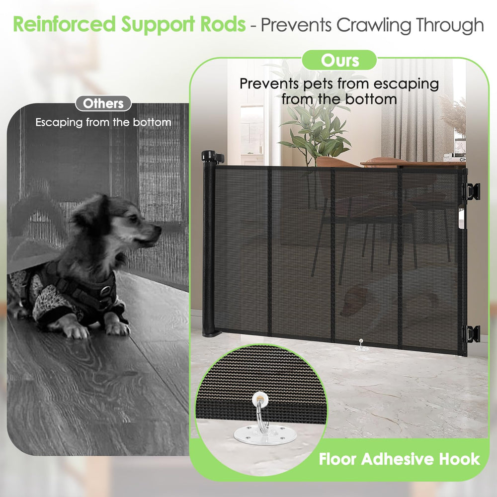 Bingguz support rods stabilize mesh, prevent sagging