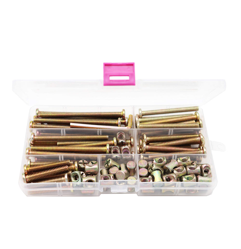 binifiMux crib screws kit with bolts and barrel nuts ready for replacements