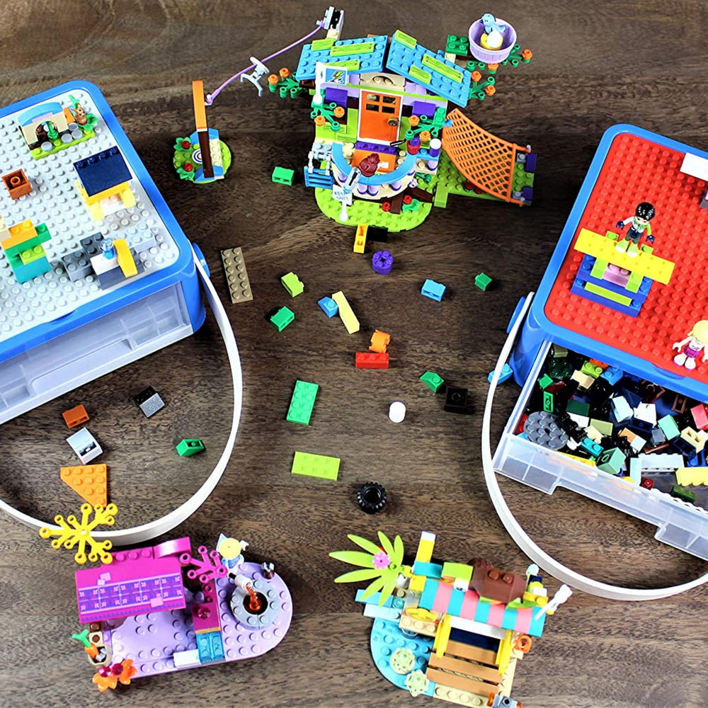 Bins & Things 8x8x3-25in-dimensions image conveys a compact frame for versatile toy storage.