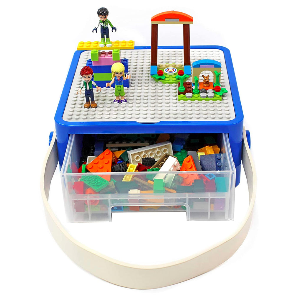 Bins & Things storage-bin-organizer-box travel image shows on-the-go toy storage for mess-free trips.