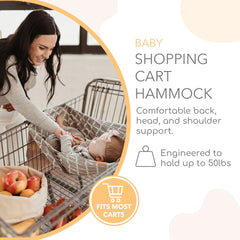 Binxy Baby cart hammock compact storage fits in a purse or backpack.