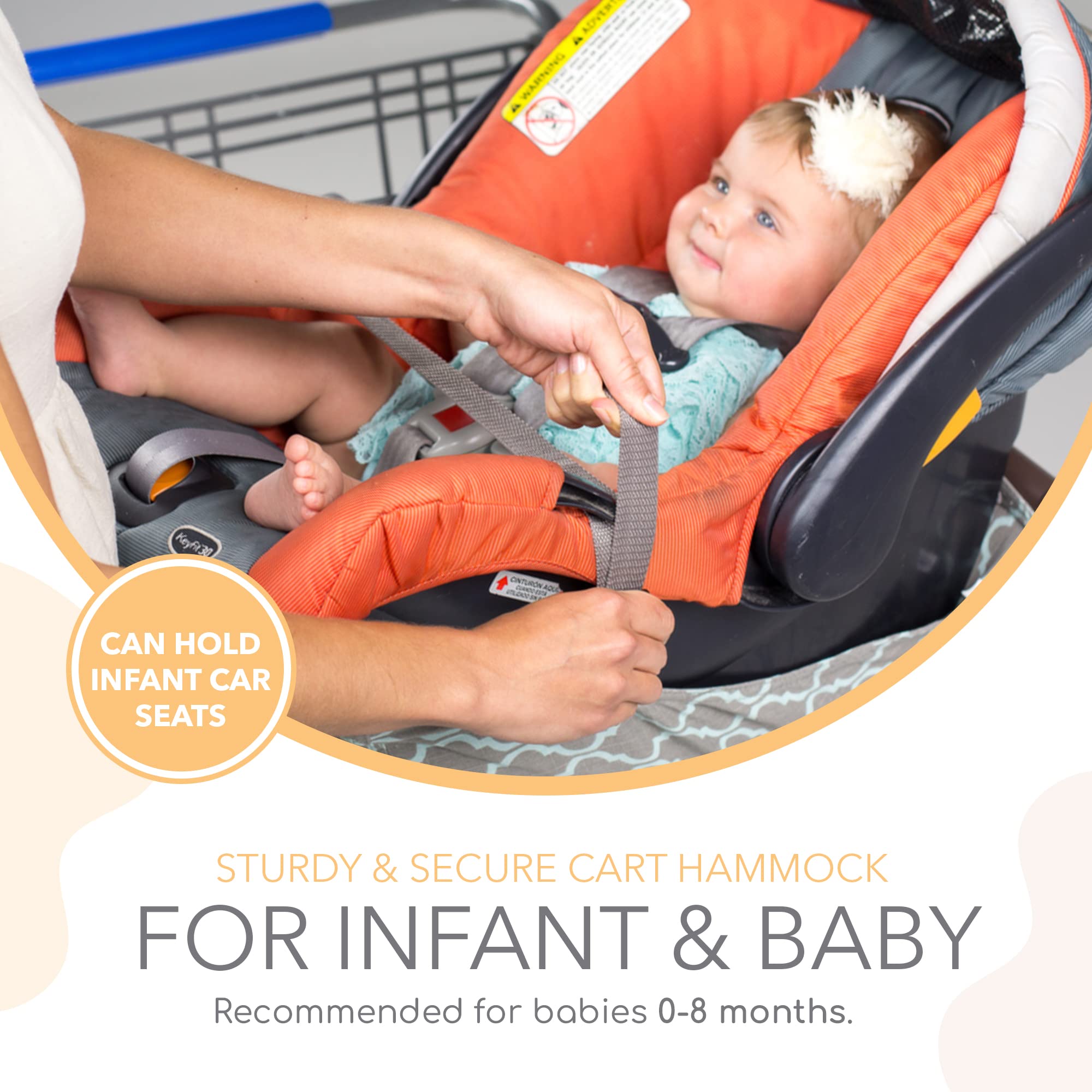 Binxy Baby cart hammock easy assembly for quick setup.