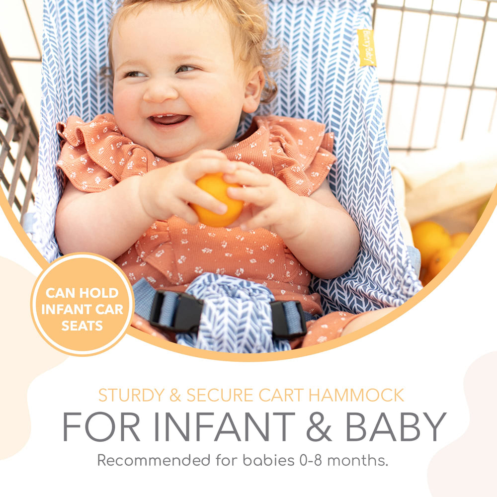 Binxy Baby compact-fold design stores in a diaper bag or glove box.