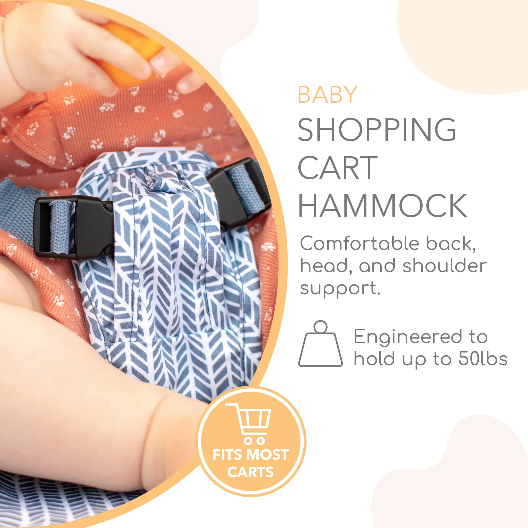 Binxy Baby machine-washable fabric enables easy cleanup after spills and messes.