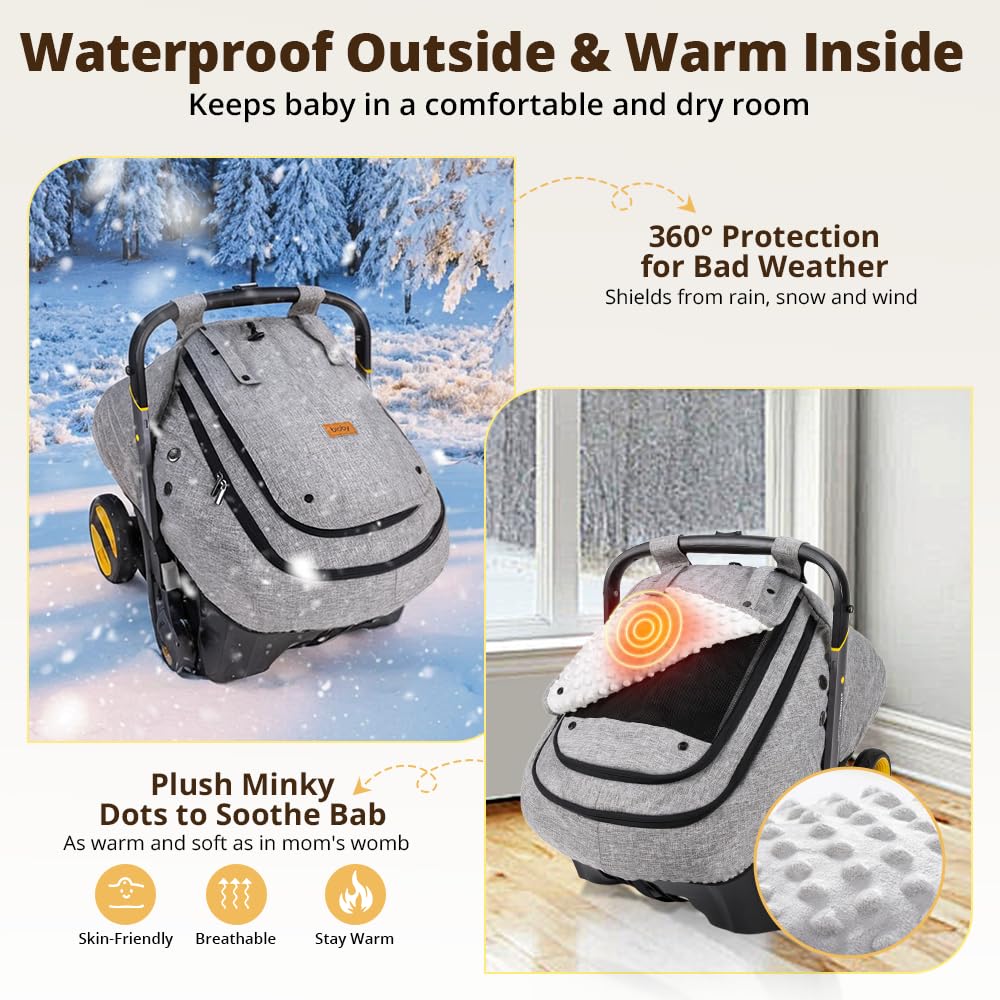 Bioby breathable holes car seat cover promotes airflow for a comfortable ride