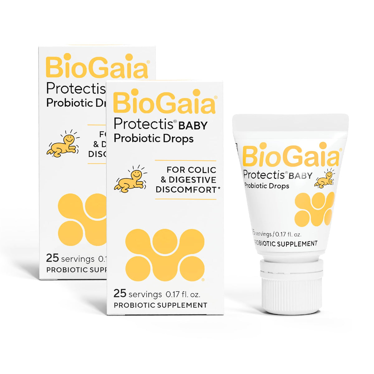BioGaia Protectis Baby Probiotic Drops bottle for gentle newborn tummy comfort