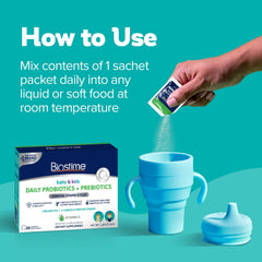 Biostime immune-support packaging highlights probiotic formula for growing children.