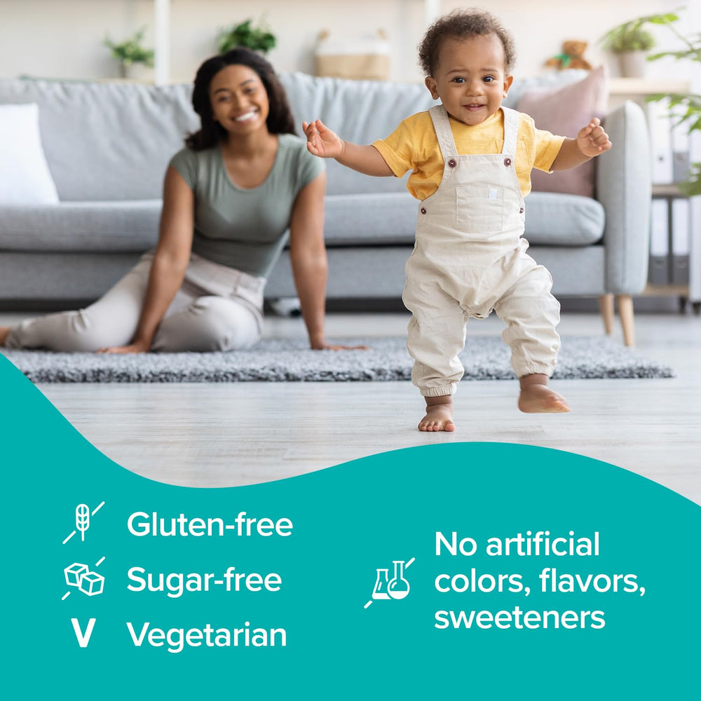 Biostime kids probiotic powder ready to mix into drinks for smoother digestion.