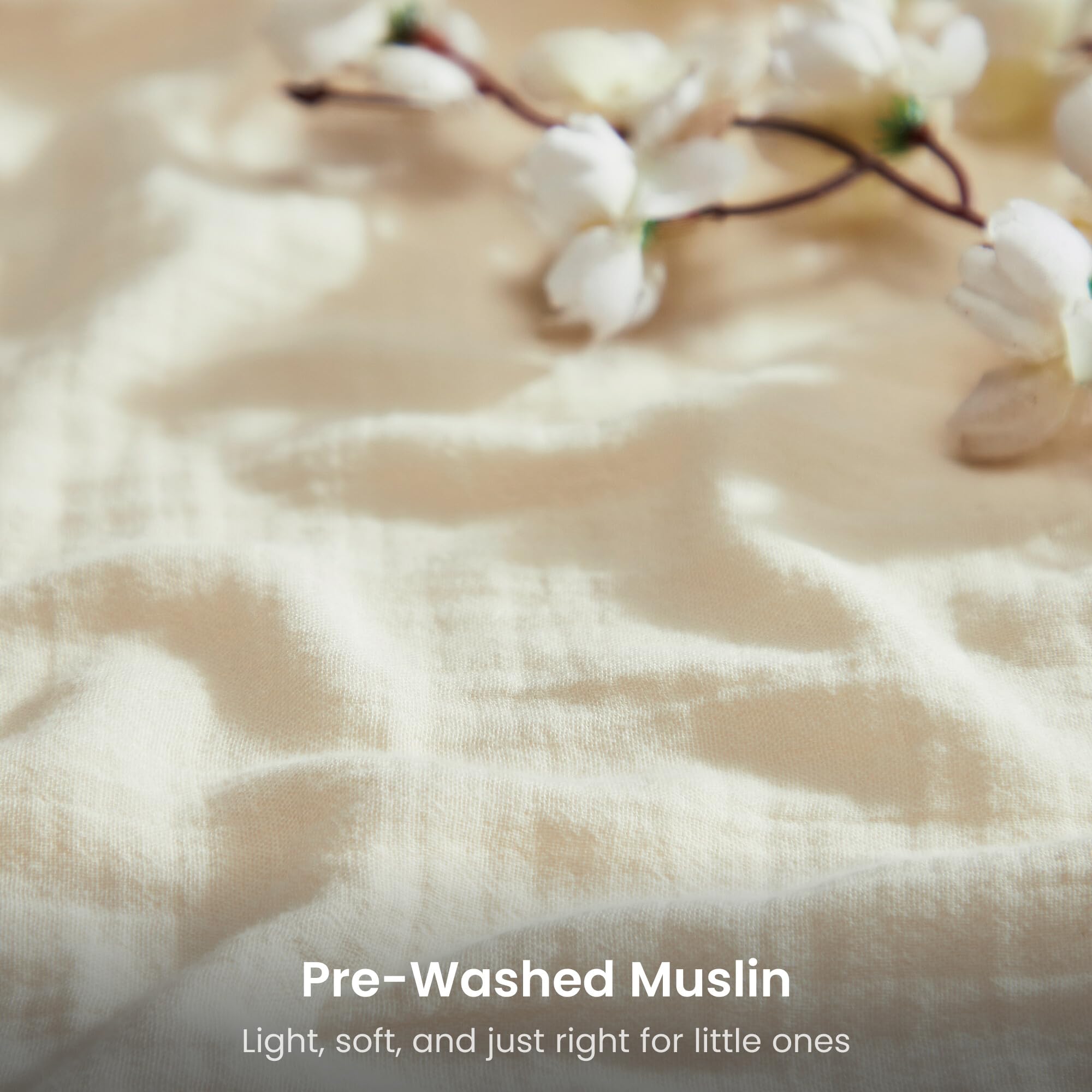 Bioweaves 52x28 crib sheet ensures snug compatibility with standard crib and toddler mattresses.