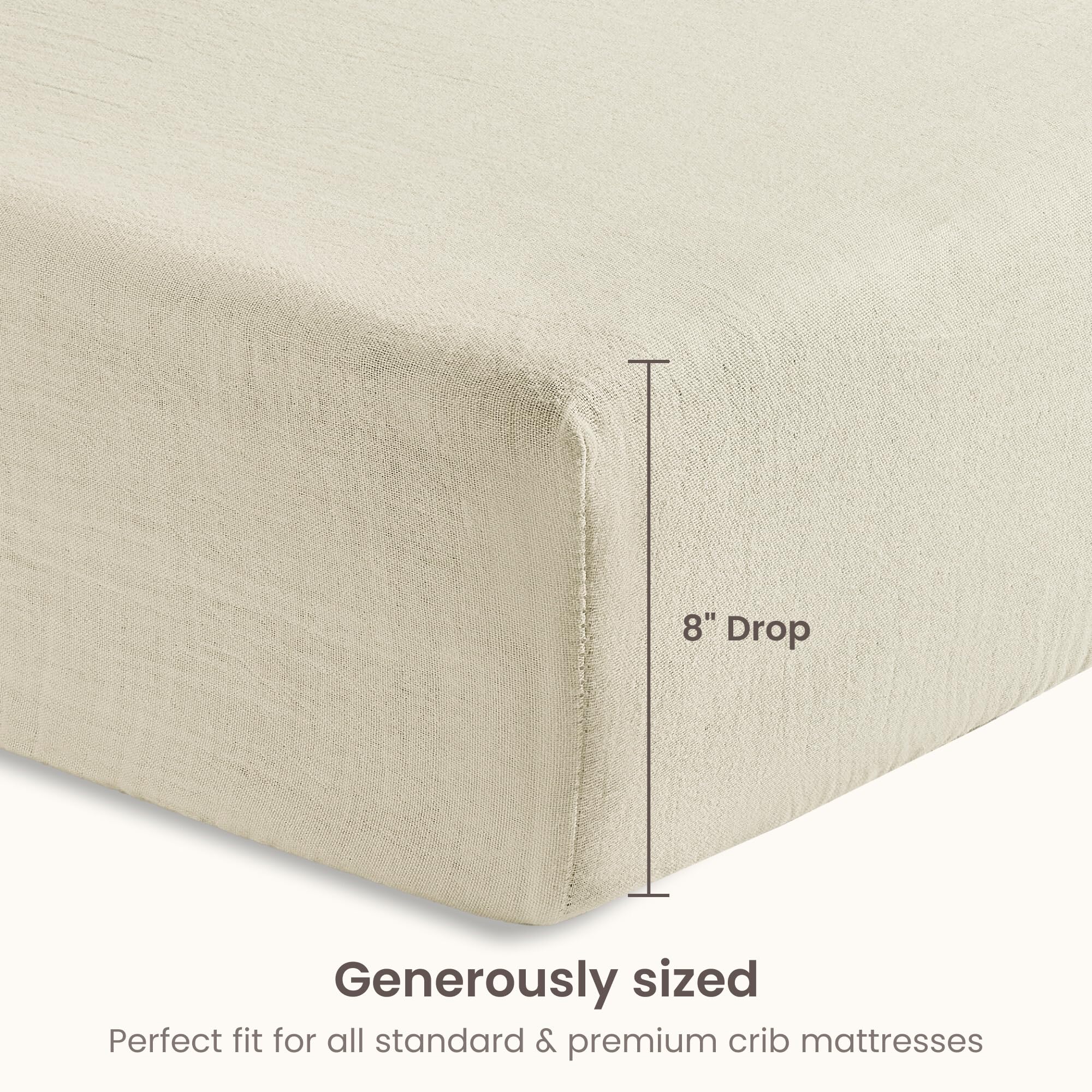 Bioweaves nursery setup highlights breathable, comfortable bedding ideal for a cozy baby room.