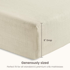 Bioweaves nursery setup highlights breathable, comfortable bedding ideal for a cozy baby room.