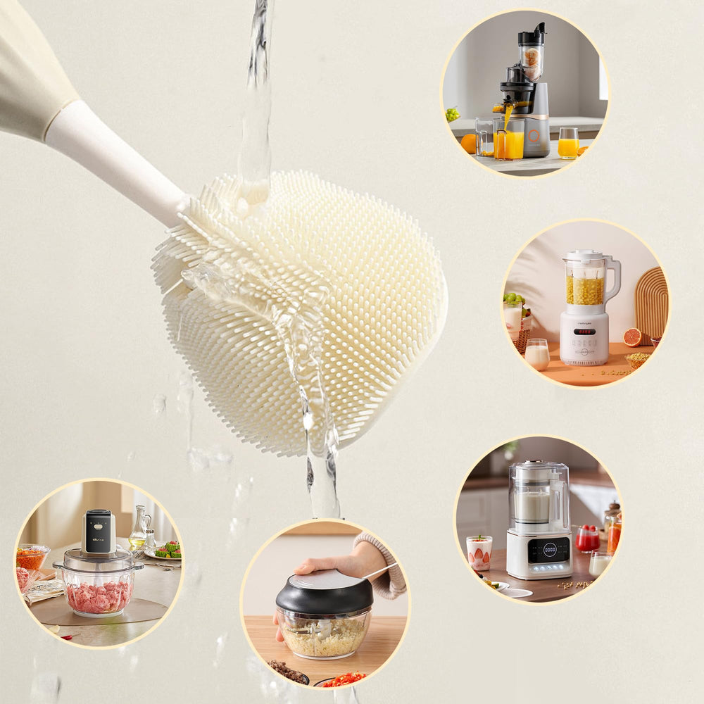 biqin drying rack with two layers keeps brushes elevated and dry