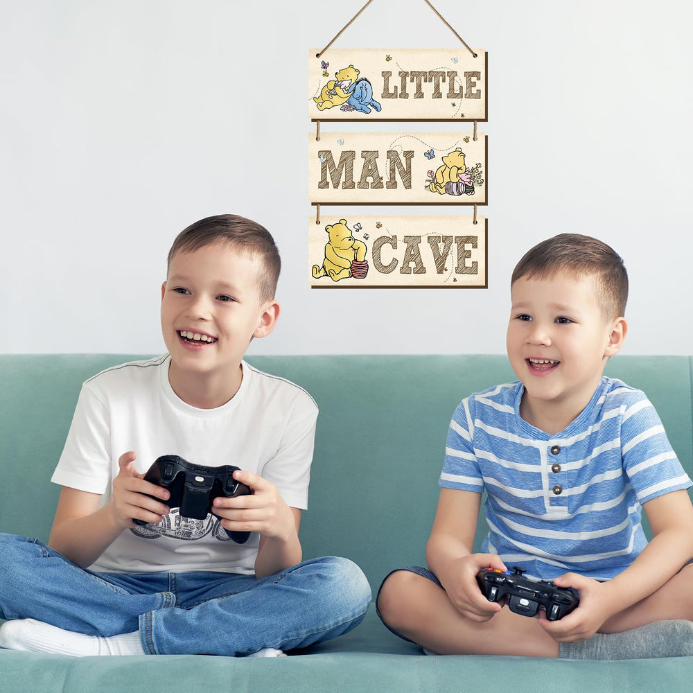 BirtDerr wooden craft durable sign—long-lasting children's decor.