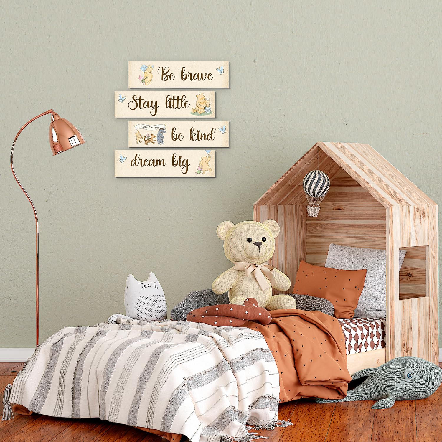BirtDerr Winnie the Pooh art pieces bring timeless warmth to your home.