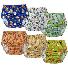 BISENKID rubber pants toddler front view highlighting comfortable elastic waistband for better training comfort