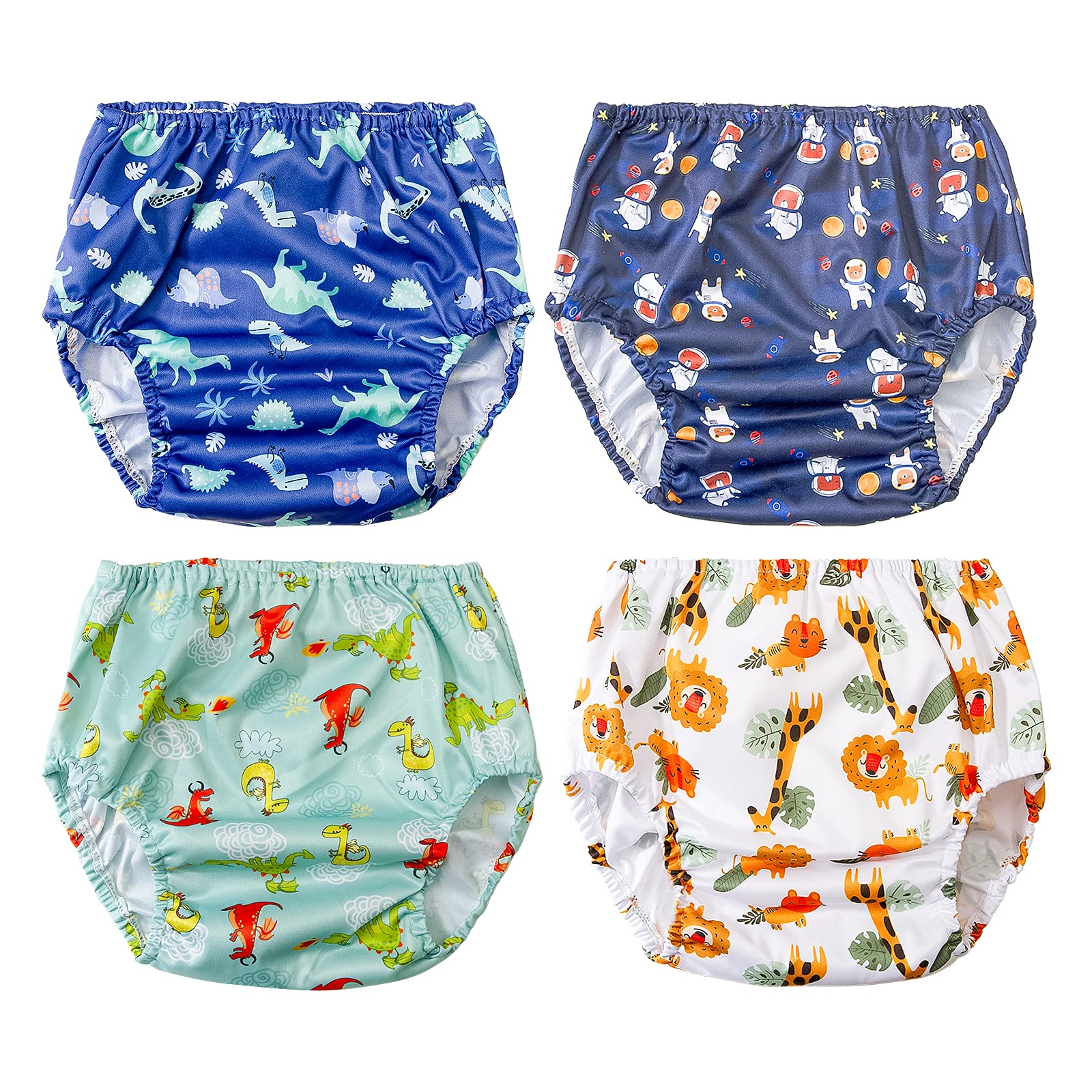 BISENKID rubber underpants for potty training with leak protection during toddlers' sessions