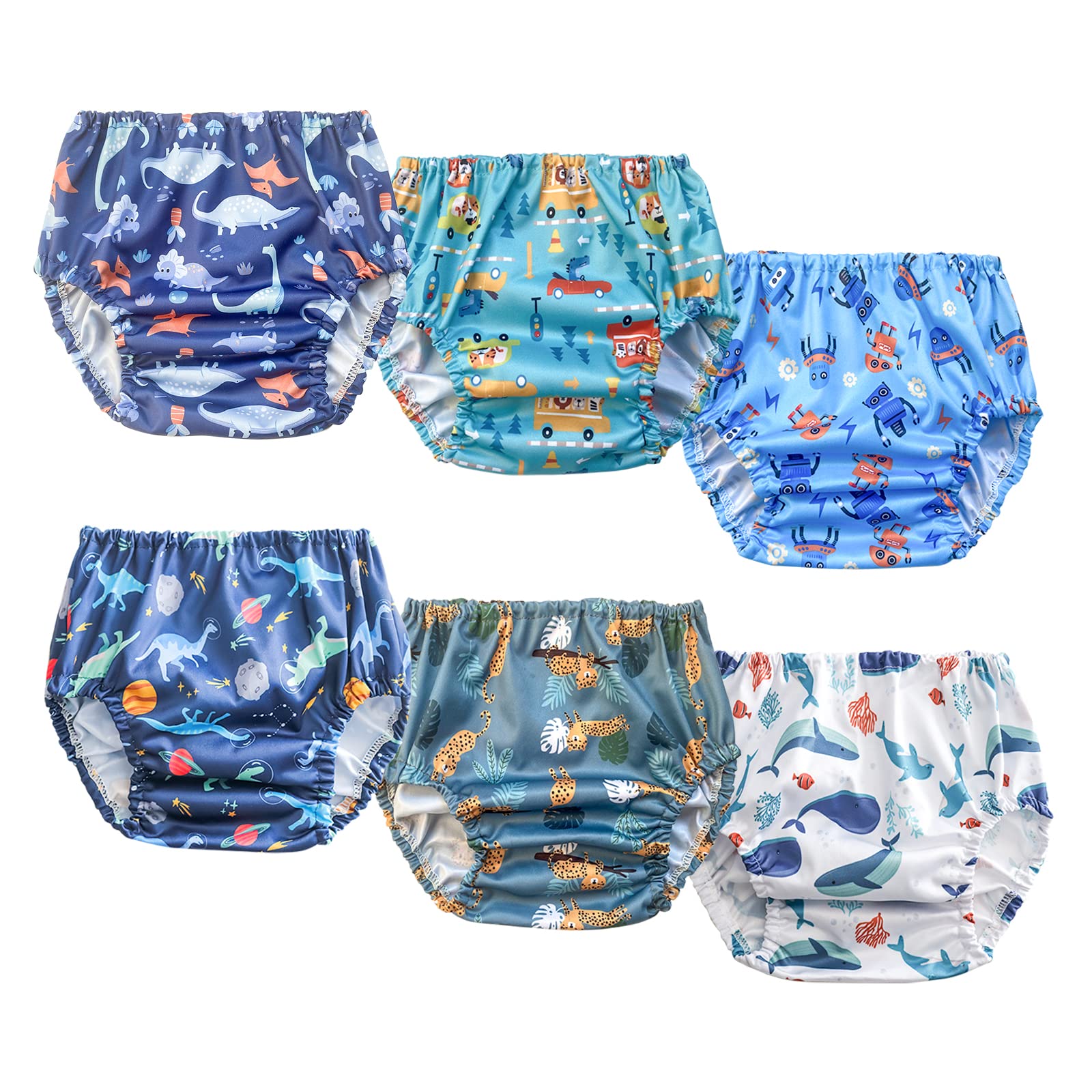 BISENKID waterproof underwear toddler pack shows leak protection during potty training