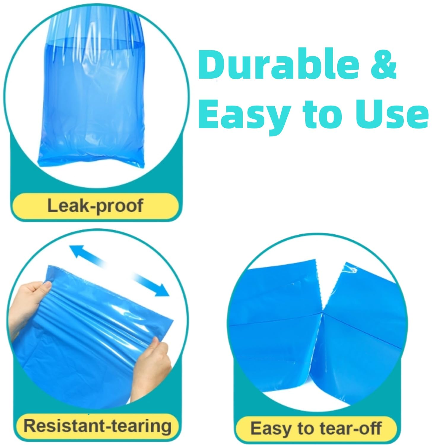 Biuskuku large capacity refill set demonstrates 60 bags for fewer replacements